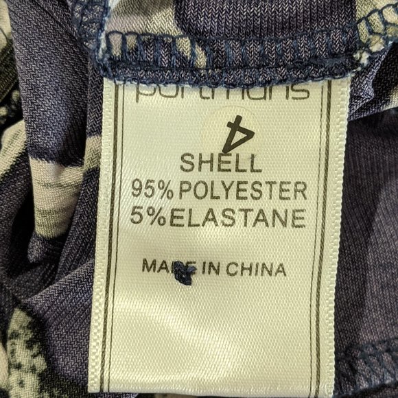 Portmans Jump Suit Size 8 Blue Floral - Picture 6 of 6